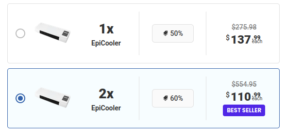 Comparer les prix EpiCooler